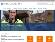 Tablet Screenshot of modularmining.com